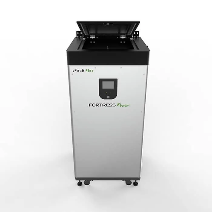 2 x Fortress Power eVault MAX 18.5kWh Batteries | 37kWh of Lithium Battery Bank | 10-Year Warranty