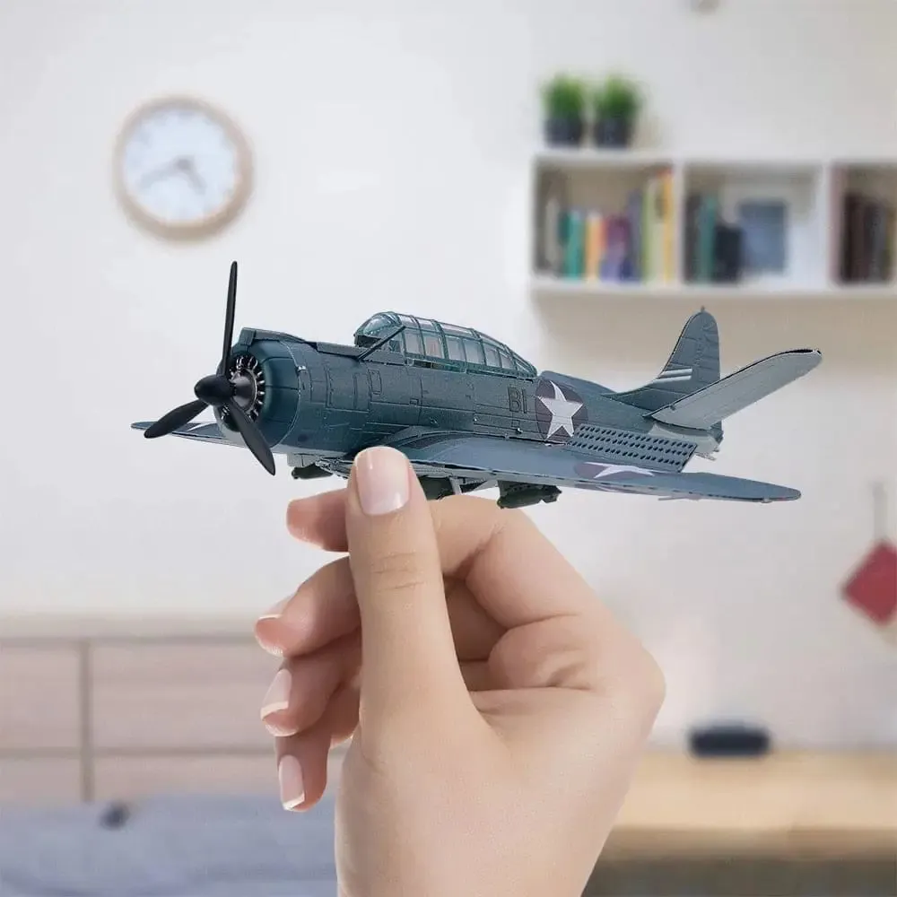 3d Metal Puzzle Douglas Sbd Dauntless Model Kits Jigsaw Diy Teens Toys Assembly Sets Best Gifts