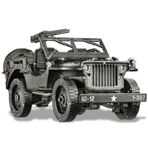 3d Puzzles Metal Willys Mb Suv Model Building Kits Creative Toys for Adult Diy Sets