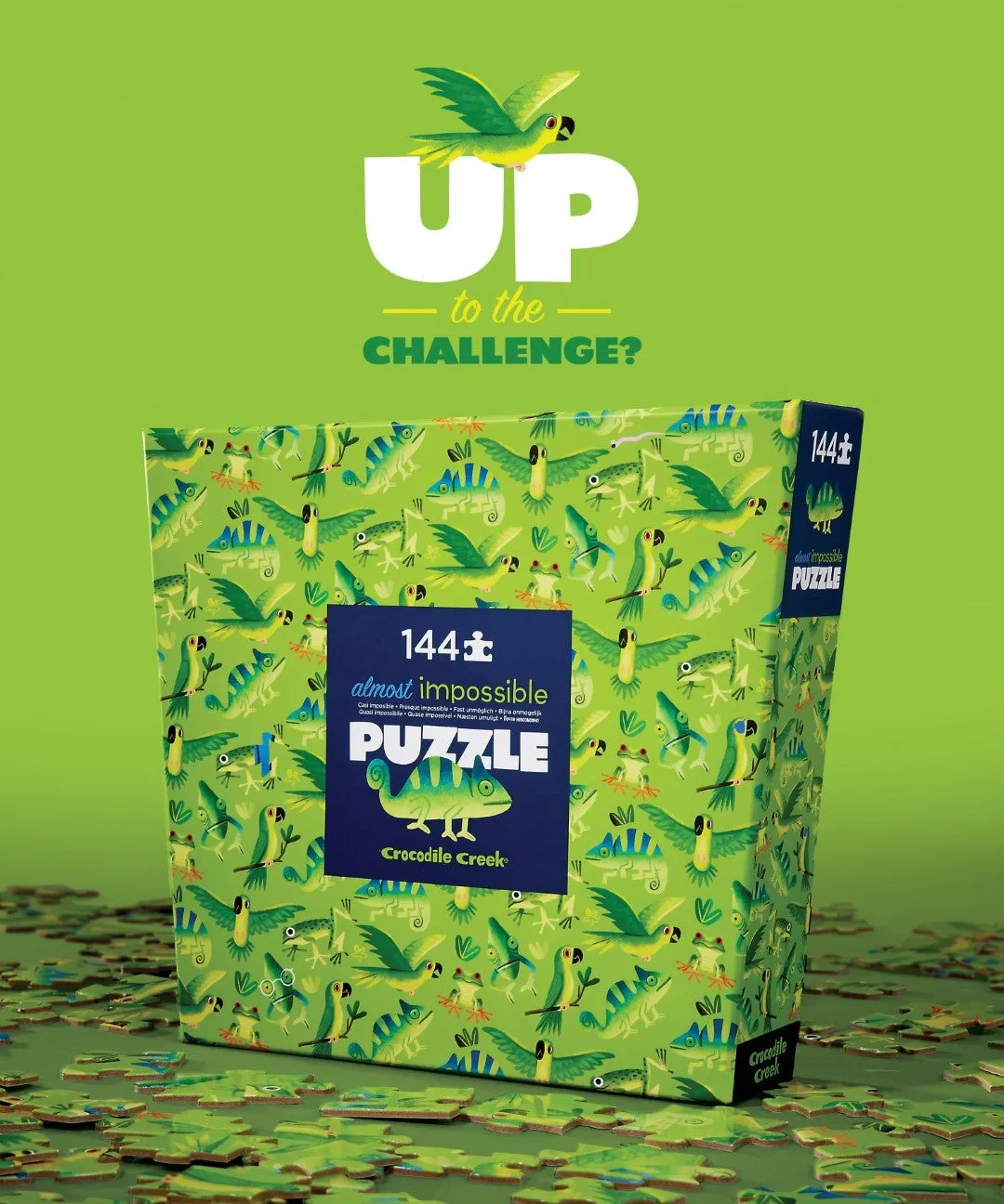 Almost Impossible Puzzle 144 Piece - Jungle Jive