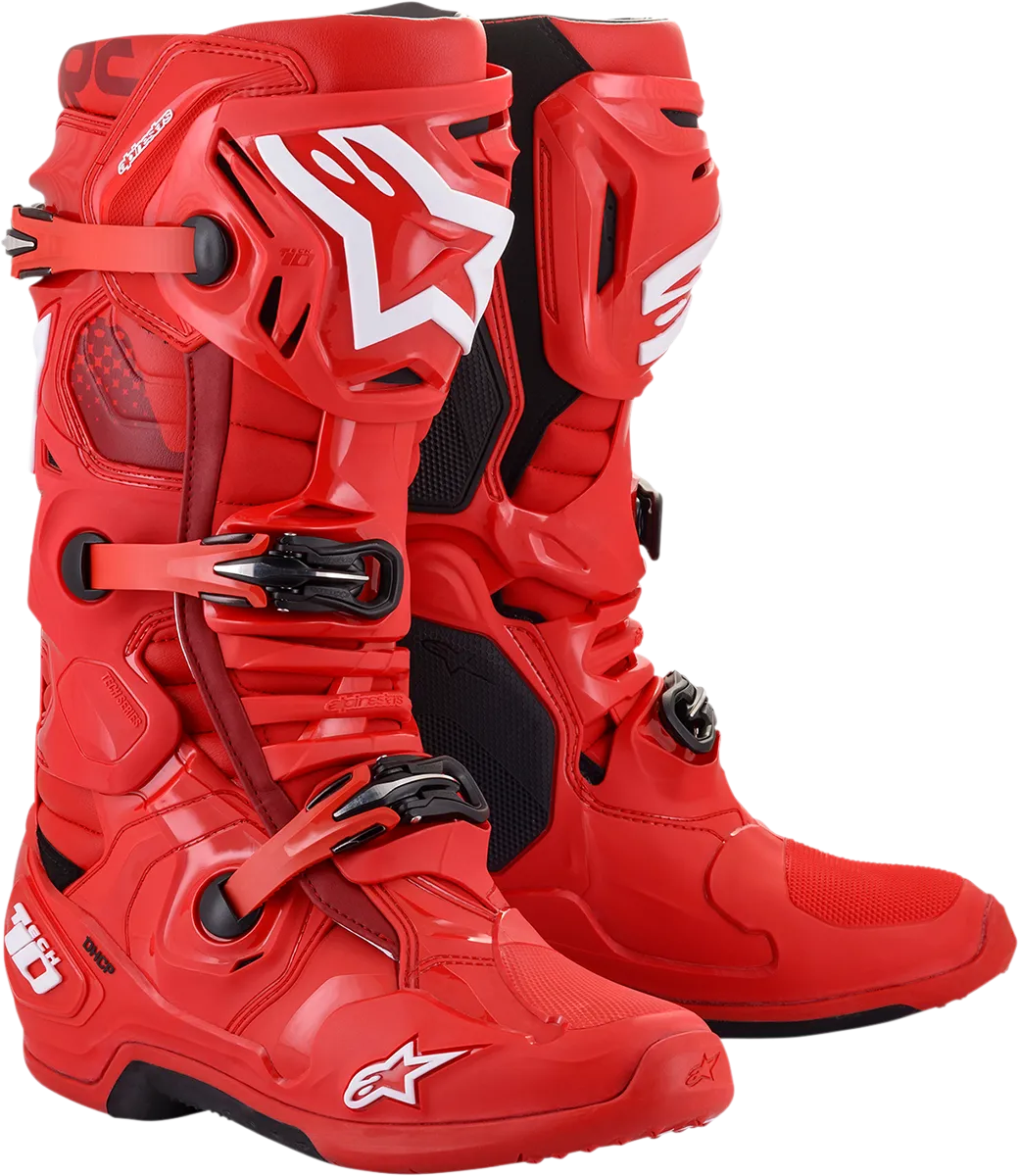 ALPINESTARS Tech 10 Boots - Red - US 7 2010020-30-7