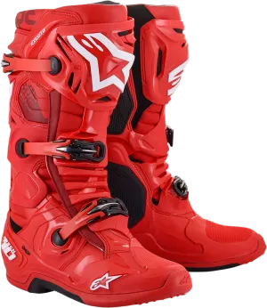 ALPINESTARS Tech 10 Boots - Red - US 7 2010020-30-7