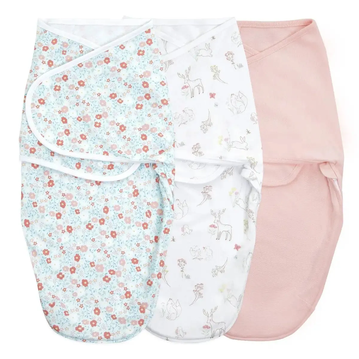 Easy Swaddle Wraps | Fairy Tale Flowers | 3 Pack | Aden   Anais