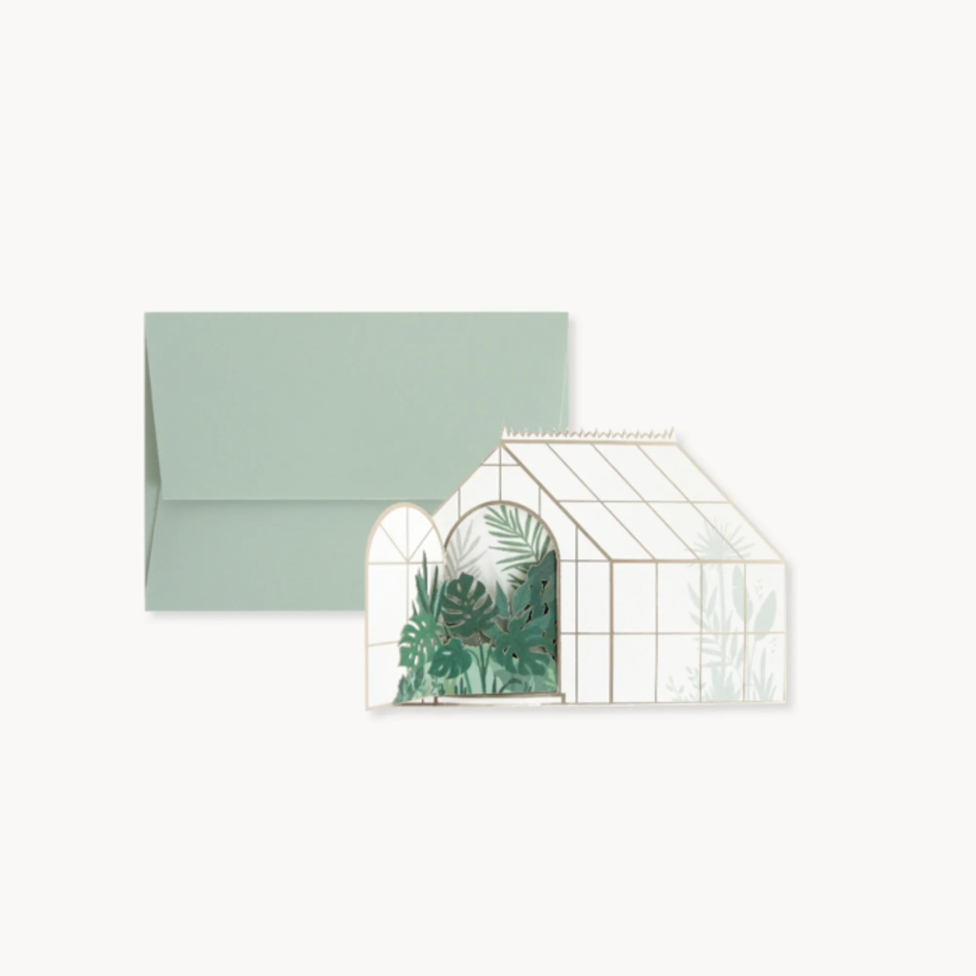 Greenhouse Greeting Card