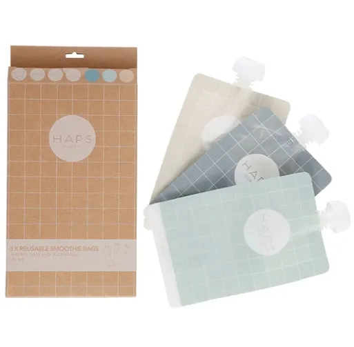 Haps Nordic Reusable Smoothie Bags