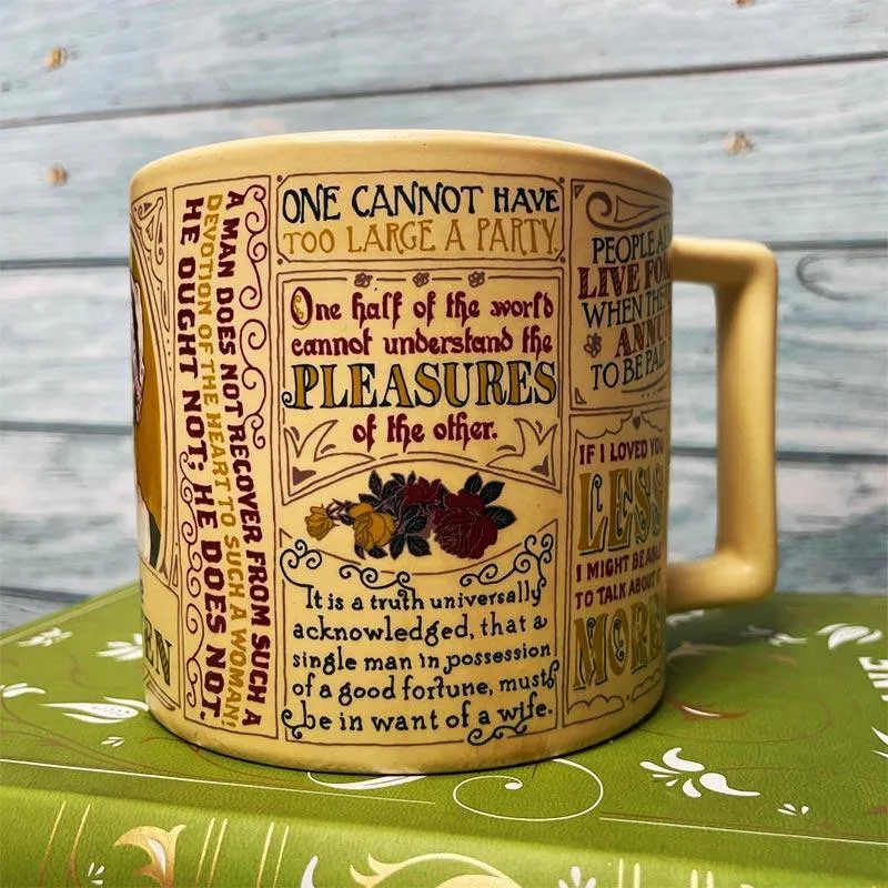 Jane Austen Mug - Literary Lines