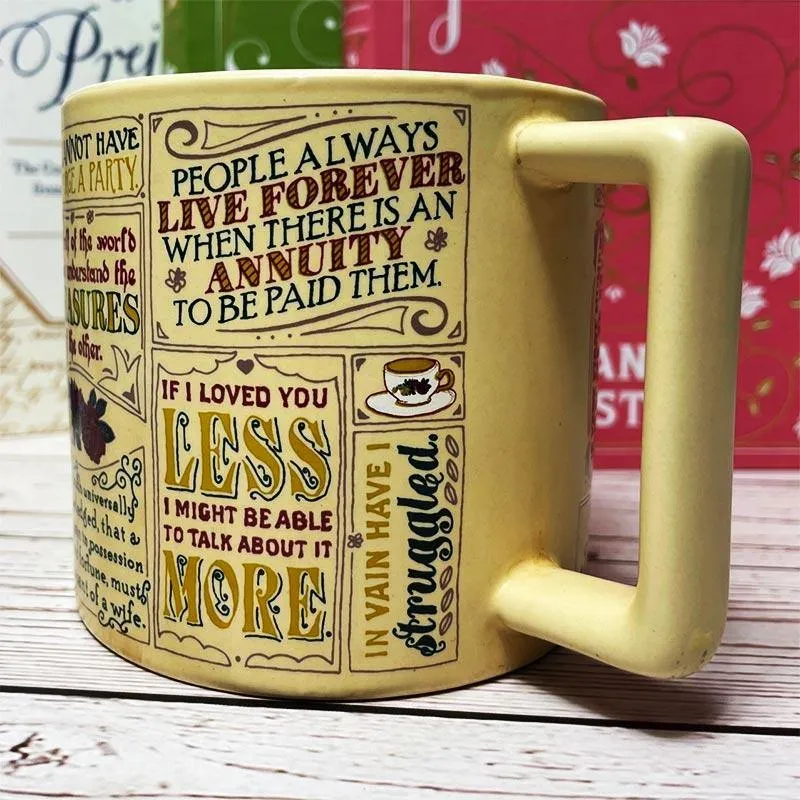 Jane Austen Mug - Literary Lines