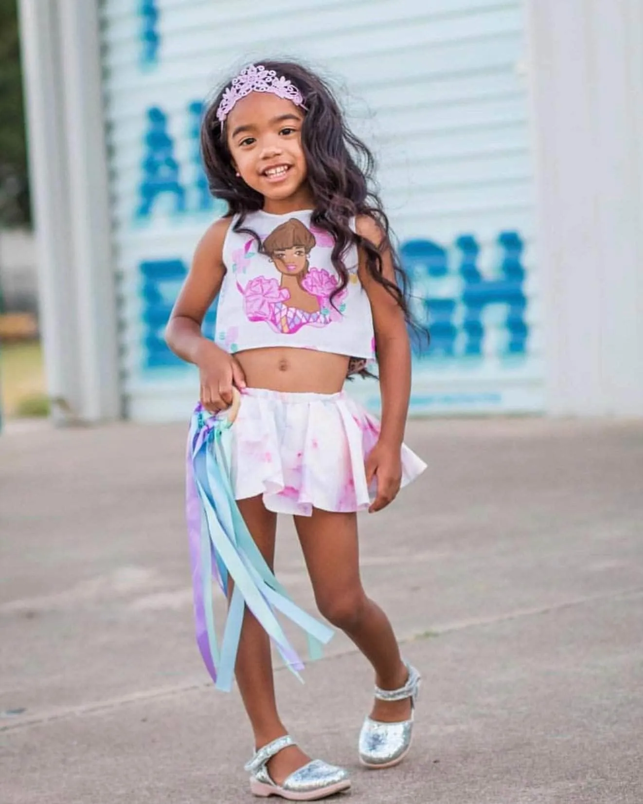Mermaid Ribbon Wand
