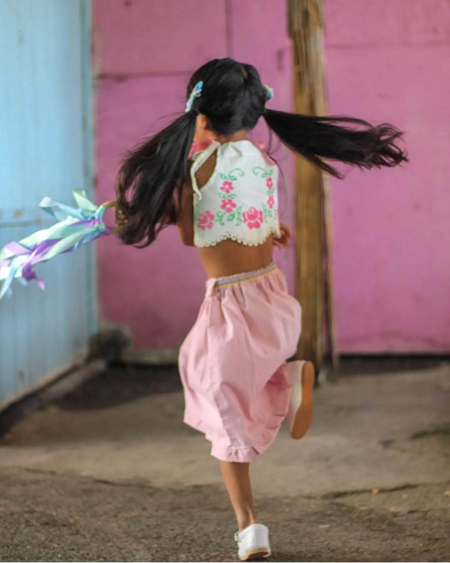 Mermaid Ribbon Wand