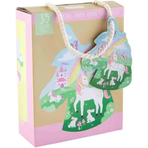 Mud Pie Unicorn Magical Shaped Puzzle