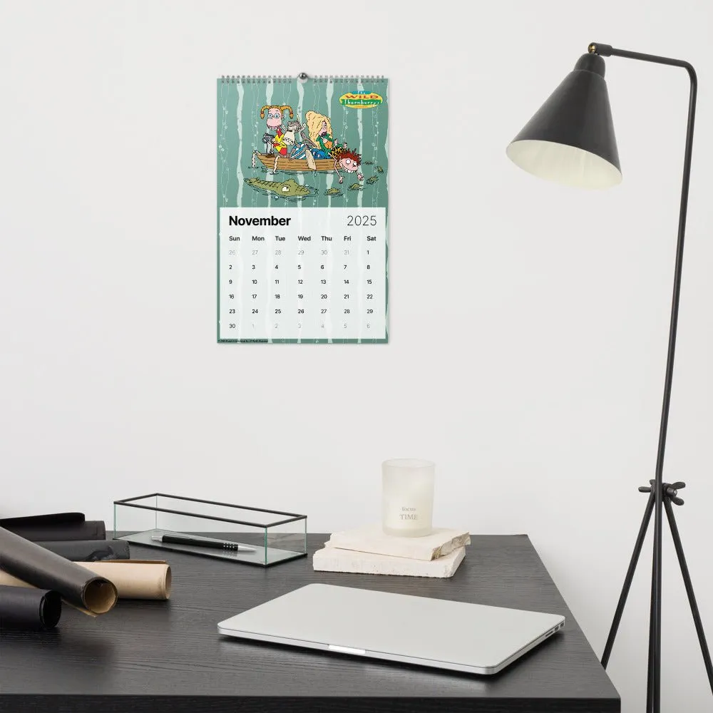 Nicktoons 2025 Wall Calendar