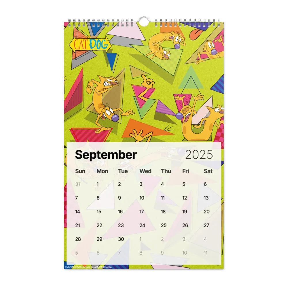 Nicktoons 2025 Wall Calendar
