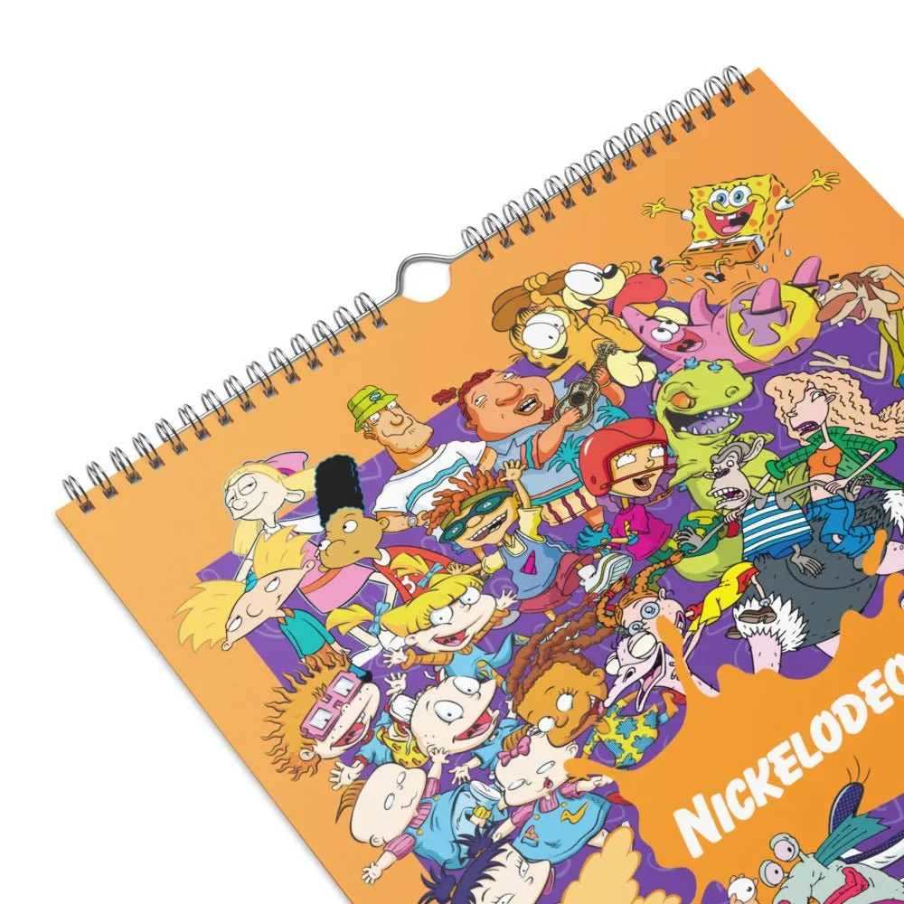 Nicktoons 2025 Wall Calendar
