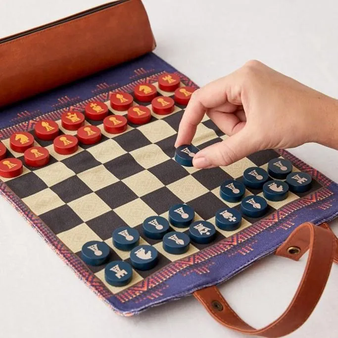 Pendleton Chess & Checkers Set