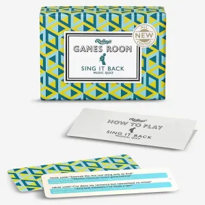 Sing It Back Quiz Game