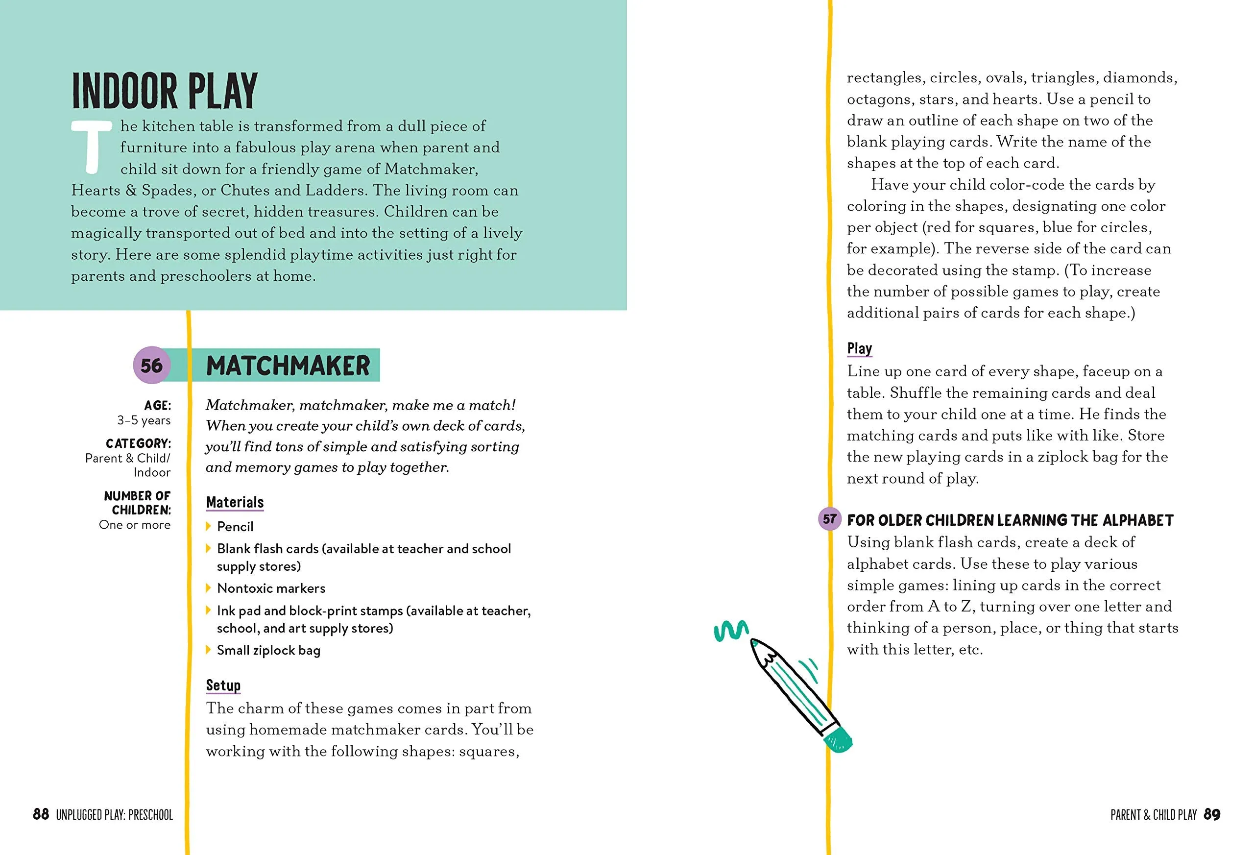 Unplugged Play: Preschool